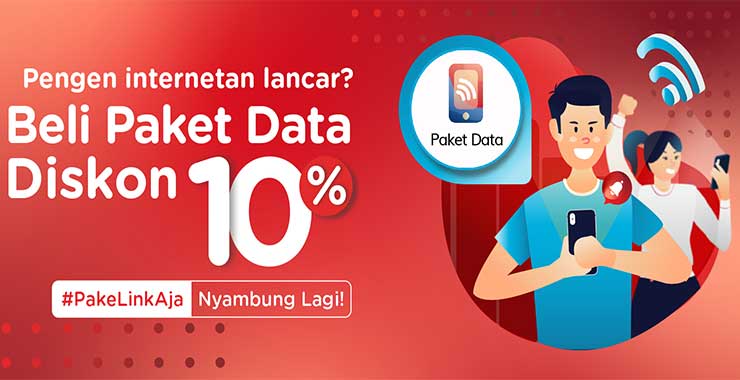Beli Paket Data di LinkAja Beli Paket Data di LinkAja