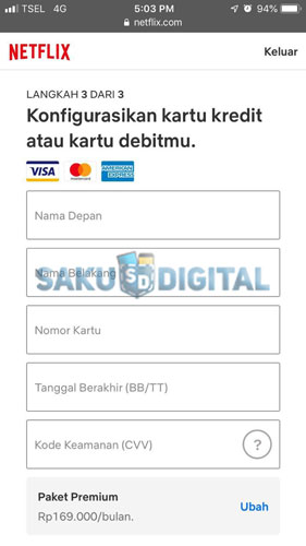 Masukan Data Akun Jenius Masukan Data Akun Jenius