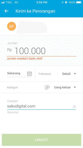 Masukan Jumlah Masukan Jumlah