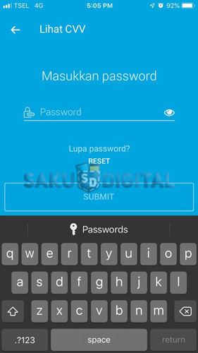 Masukan Password Akun Jenius Masukan Password Akun Jenius