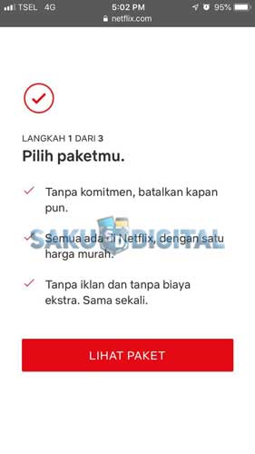 Pilih Paket Pilih Paket