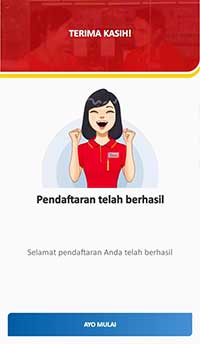 Cara daftar Alfa Gift selesai Cara daftar Alfa Gift selesai