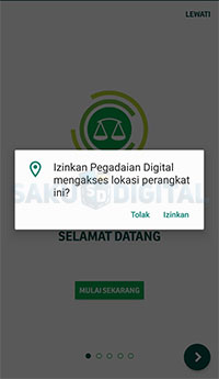 Tap Izinkan 1 Tap Izinkan 1