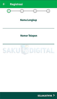 laman registrasi laman registrasi