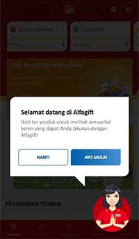 pilih Ayo Mulai pilih Ayo Mulai