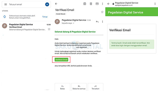 verifikasi email verifikasi email