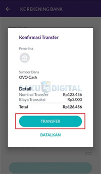 konfirmasi transfer OVO ke Jenius konfirmasi transfer OVO ke Jenius