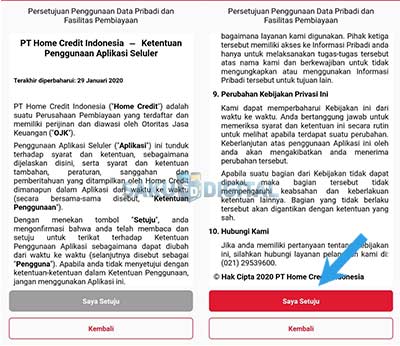 laman persetujuan laman persetujuan