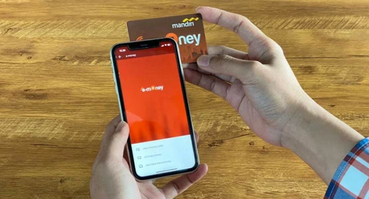 Cara Top Up E Money Mandiri Lewat IOS di Mandiri Online