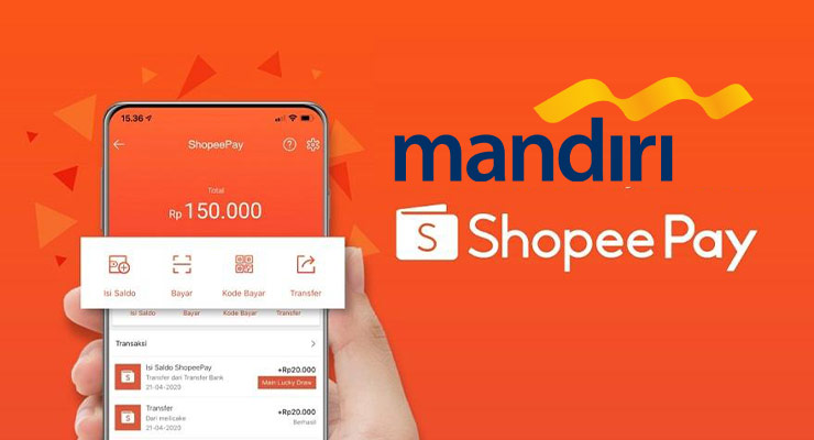 Cara Top Up Shopeepay Lewat Bank Mandiri Terbaru Cara Top Up Shopeepay Lewat Bank Mandiri Terbaru