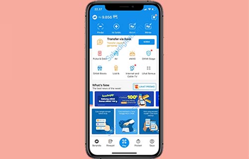 1 Buka Aplikasi Dana