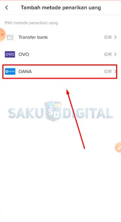 7 Klik Dana 15 1 4 Pilih Bagikan Syarat Cara Tarik Saldo TikTok Lite Ke Dana Pertama Buka Aplikasi Berhasil