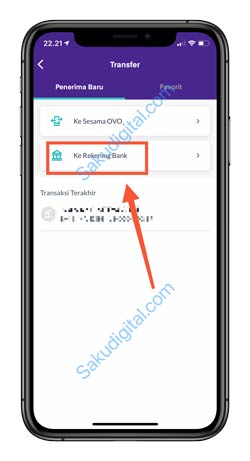 3 Klik Ke Rekening Bank