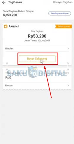 4 Tap Bayar Sekarang