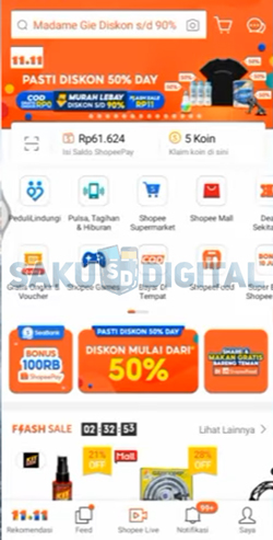 1 Buka Aplikasi Shopee 1