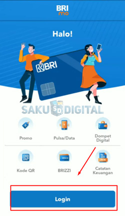 2 Login Akun BRImo