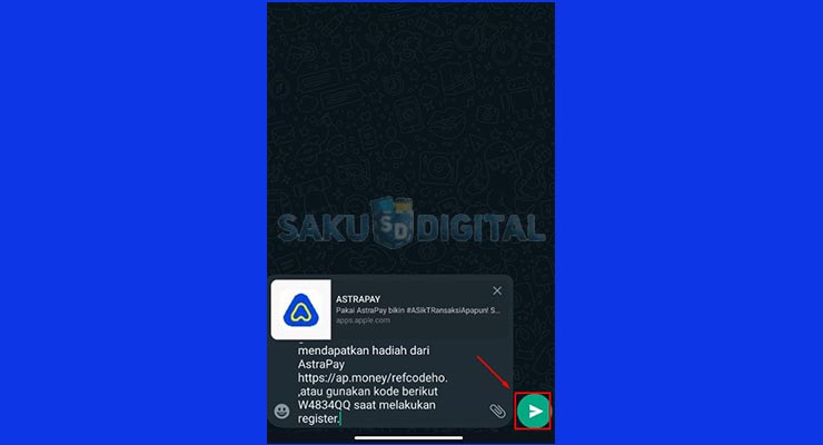 Kirimkan Kode Referral